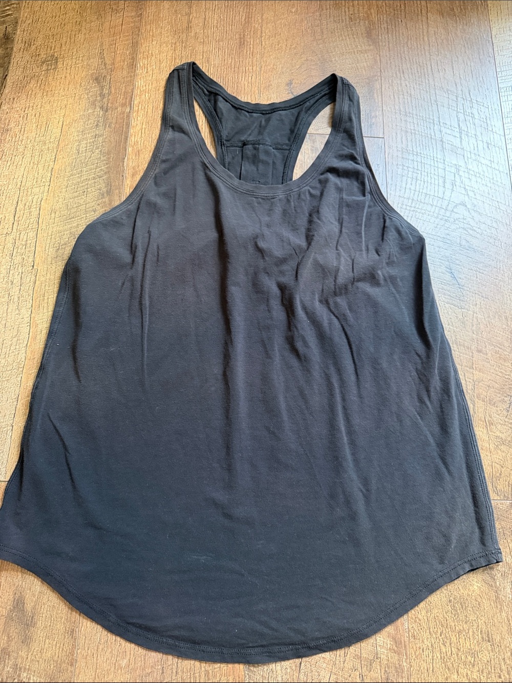 lululemon athletica Black Racerback Tank Top